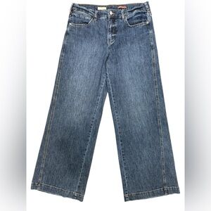 Pilcro Blue Wide Leg Jeans